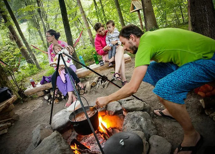 럭셔리텐트 Camping Naturplac Na Skali